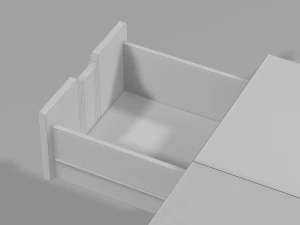 现代咖啡桌系列 3D 模型