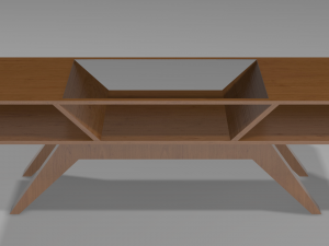 modern coffee table collection 3D Модель