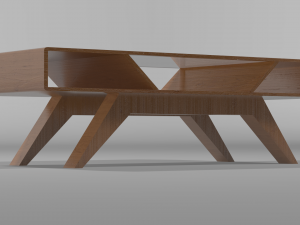 modern coffee table collection 3D Модель