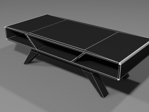 modern coffee table collection 3D Модель