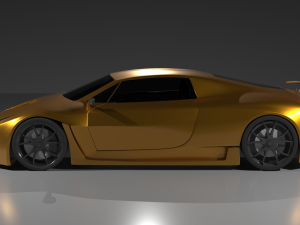 generic coupe 3D Model
