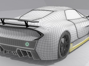 generic coupe 3D Model