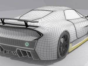 generic coupe 3D Model