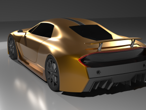 generic coupe 3D Model