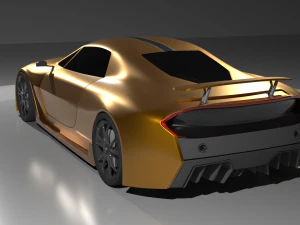 generic coupe 3D Model