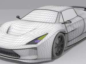 generic coupe 3D Model