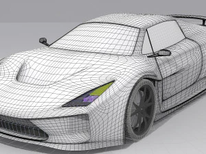 generic coupe 3D Model