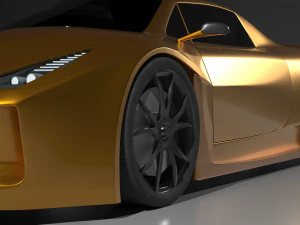 generic coupe 3D Model