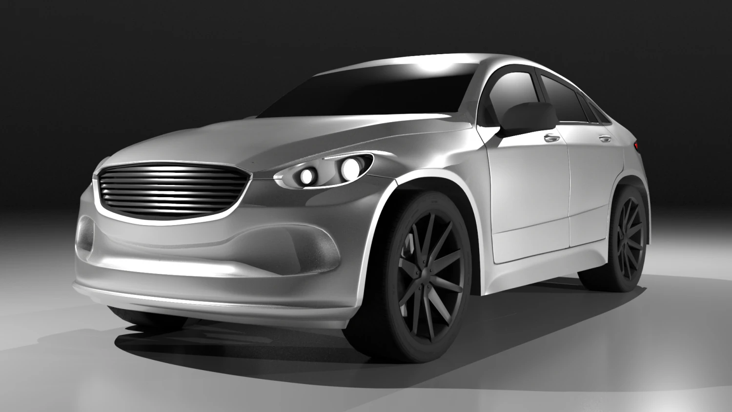 carro suv gen&eacute;rico Modelo 3D .c4d .max .obj .3ds .fbx .stl .blend 