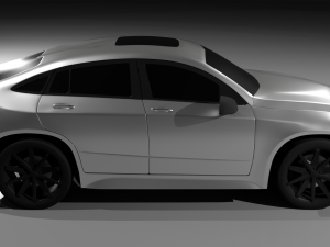 generic suv car Modelo 3D