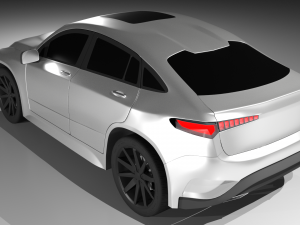 generic suv car Modelo 3D
