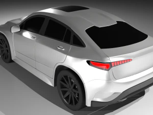 carro suv gen&eacute;rico Modelo 3D