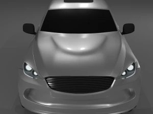 carro suv gen&eacute;rico Modelo 3D