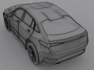generic suv car Modelo 3D