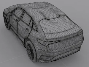 carro suv gen&eacute;rico Modelo 3D
