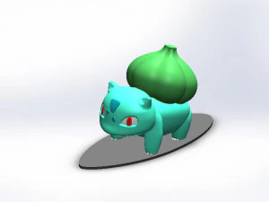 giocattolo bulbasauro Modello di stampa 3D