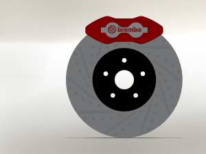 disc brake assembly 3D Модель