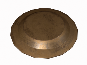 Butter dish Modello 3D