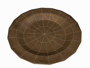 Butter dish Modello 3D