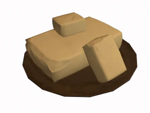 Butter dish 3D Model