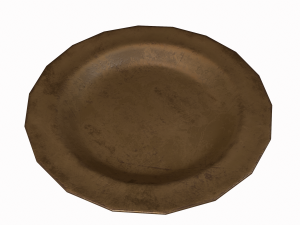 Butter dish Modello 3D