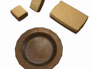 Butter dish 3D Model