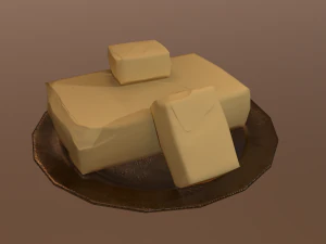 Butter dish 3D Model