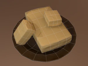 Butter dish 3D Model