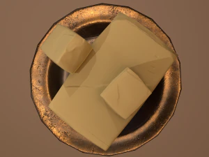 Butter dish 3D Model