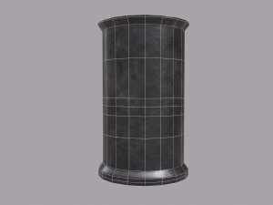Medieval style metal cup 3D-Modell