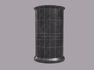 Medieval style metal cup 3D Model