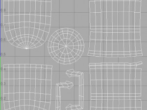 Medieval style metal cup 3D-Modell