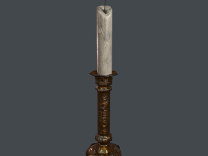 Candle stick 3Dモデル