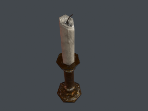 Candle stick Modello 3D