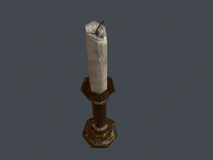 Candle stick 3D Model