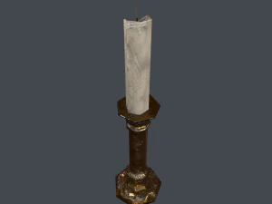 Candle stick 3D Model