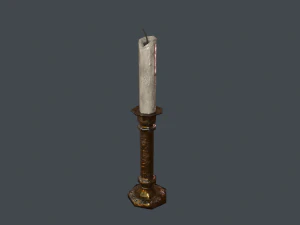 Candle stick 3D Model