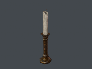 Candle stick Modello 3D