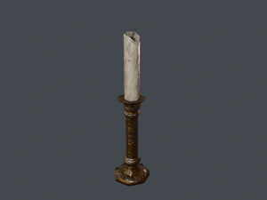 Candle stick 3D Model