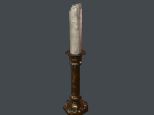 Candle stick Modello 3D