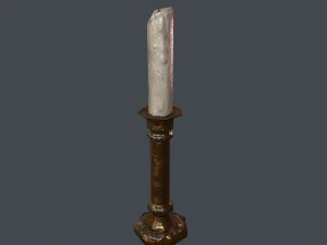 Candle stick 3D Model