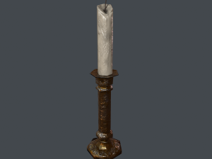 Candle stick Modello 3D