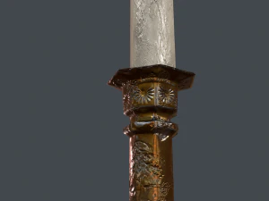 Candle stick 3D Model
