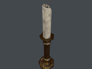 Candle stick Modello 3D