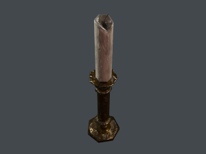 Candle stick Modello 3D
