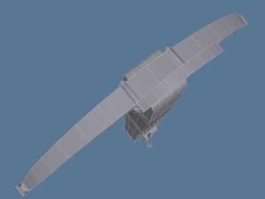 Cross bow and bolt 3D Model