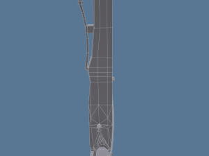 Cross bow and bolt 3D 모델
