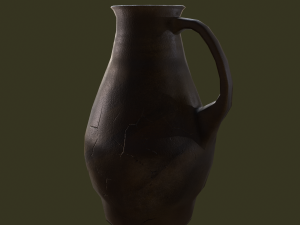 Medieval jug 3Dモデル