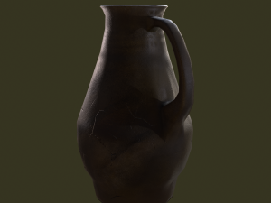 Medieval jug 3Dモデル