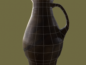 Medieval jug 3Dモデル